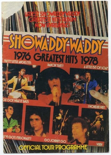 Showaddywaddy 1978 programme - 1978,