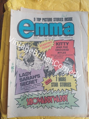 Rare emma comic - emma,