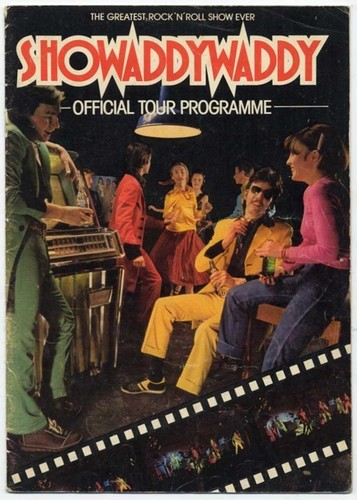 Showaddywaddy 1977 programme - showaddywaddy,