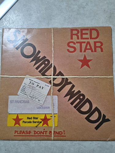 Showaddywaddy red star - red, 12"