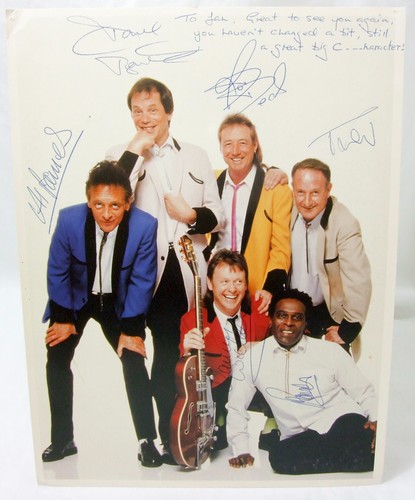 Signed showaddywaddy photo - signed,