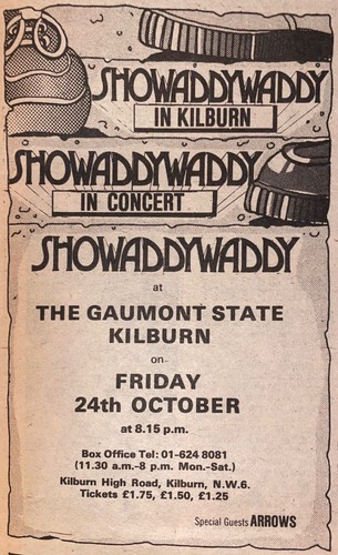 Showaddywaddy vintage gig - showaddywaddy,