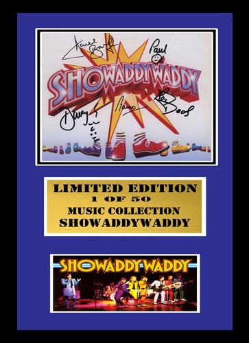 Showaddywaddy signed - showaddywaddy,