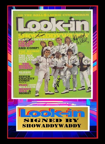 Showaddywaddy signed - showaddywaddy,